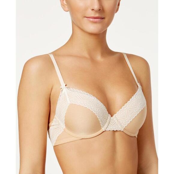 Heidi By Heidi Klum Womens Smooth Marl Lace Bra Size 32D - Picture 1 of 1